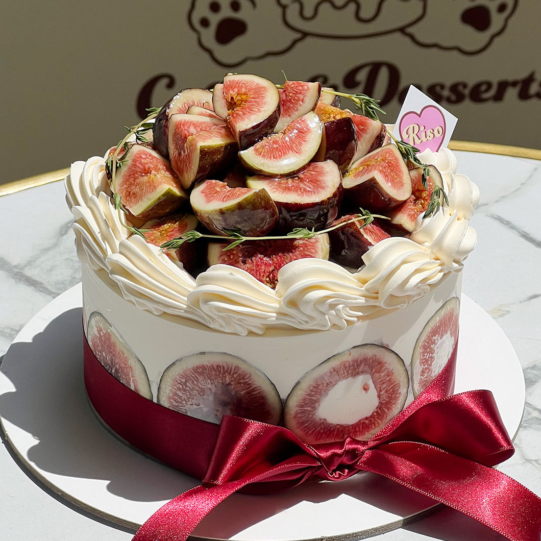 [SOLD OUT] Fresh Cream Fig Cake