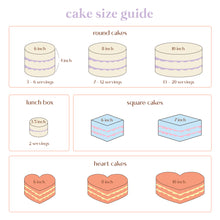 Load image into Gallery viewer, Little Heart Cake (Round/Heart)
