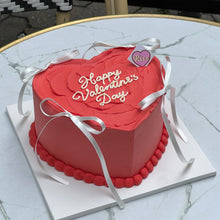 Load image into Gallery viewer, Heart Valentine&#39;s Day Cake
