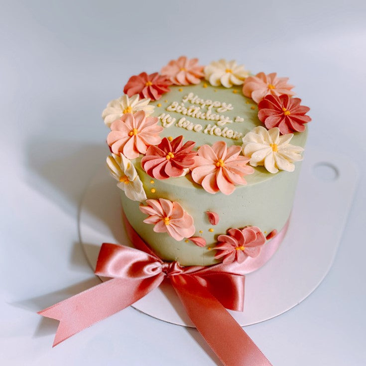Buy/Send Floral Blossom Chocolate Cake 1 Kg Online- FNP