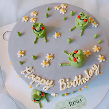 Load image into Gallery viewer, Frog Picnic Time Cake
