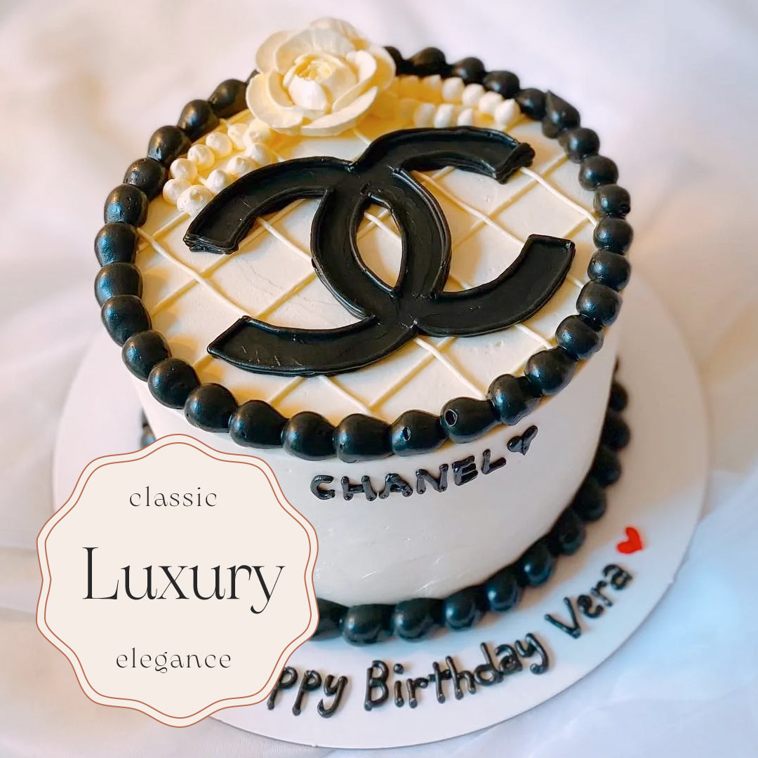 Classy Chanel Cake- Order Online Classy Chanel Cake @ Flavoursguru