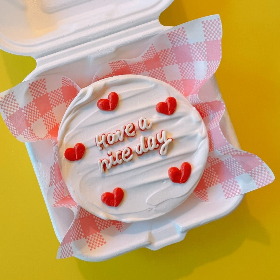 Love Heart Lunch Box Cake