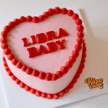 Load image into Gallery viewer, Simple Pom Pom Cake (Round/Heart)
