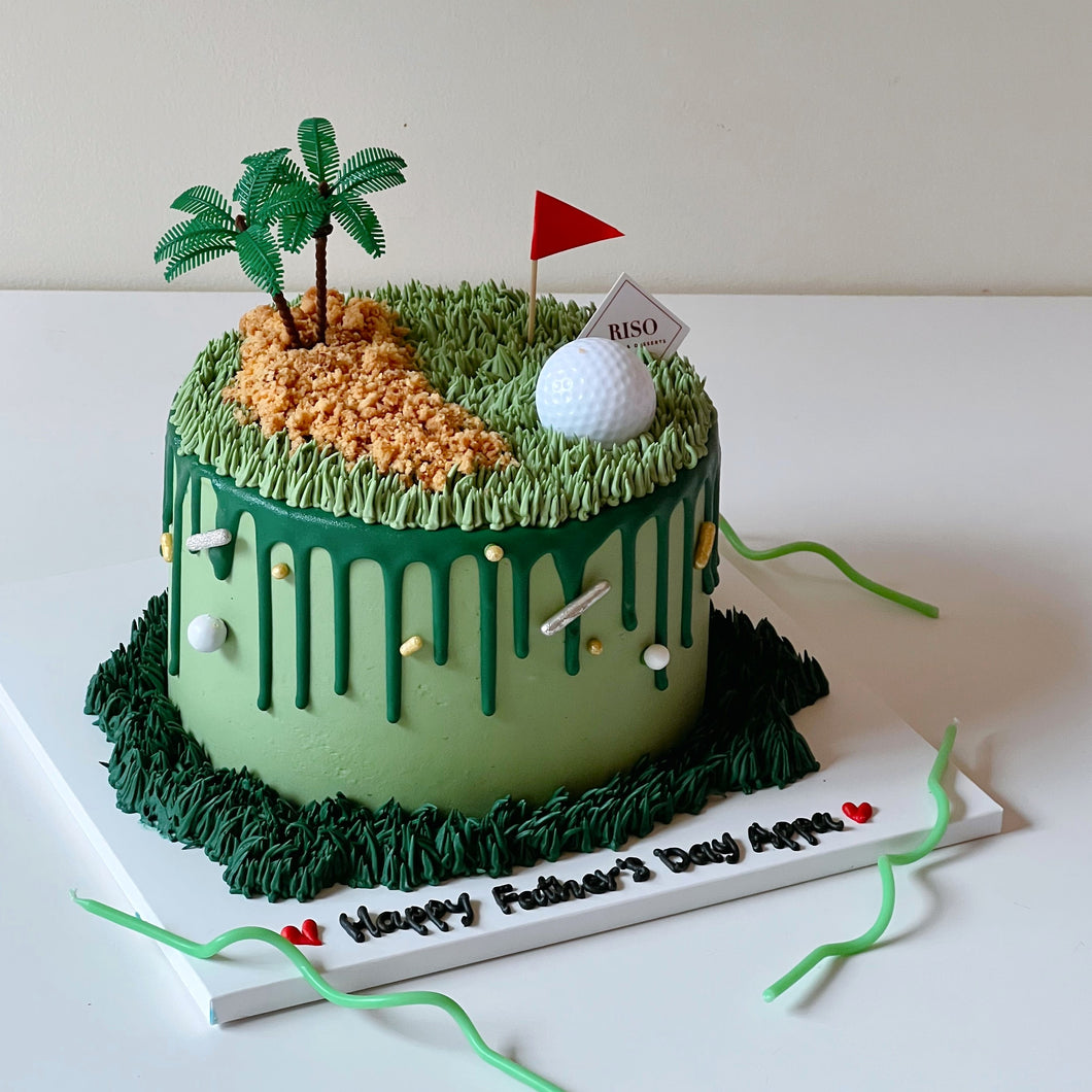 Golf Club Cake