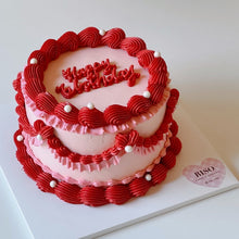 Load image into Gallery viewer, Lace Vintage Cake (Round/Heart)
